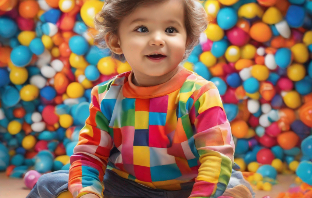 Des couleurs vives et des formes audacieuses se mêlent dans une explosion artistique pour éveiller la créativité des enfants