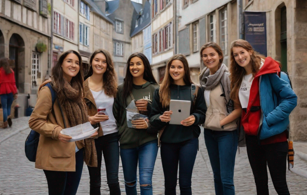 Étudiants de Quimper explorant une nouvelle approche du tourisme solidaire