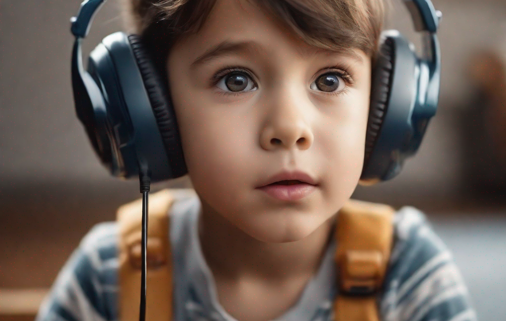 Enfant de 6 ans écoutant attentivement un adulte