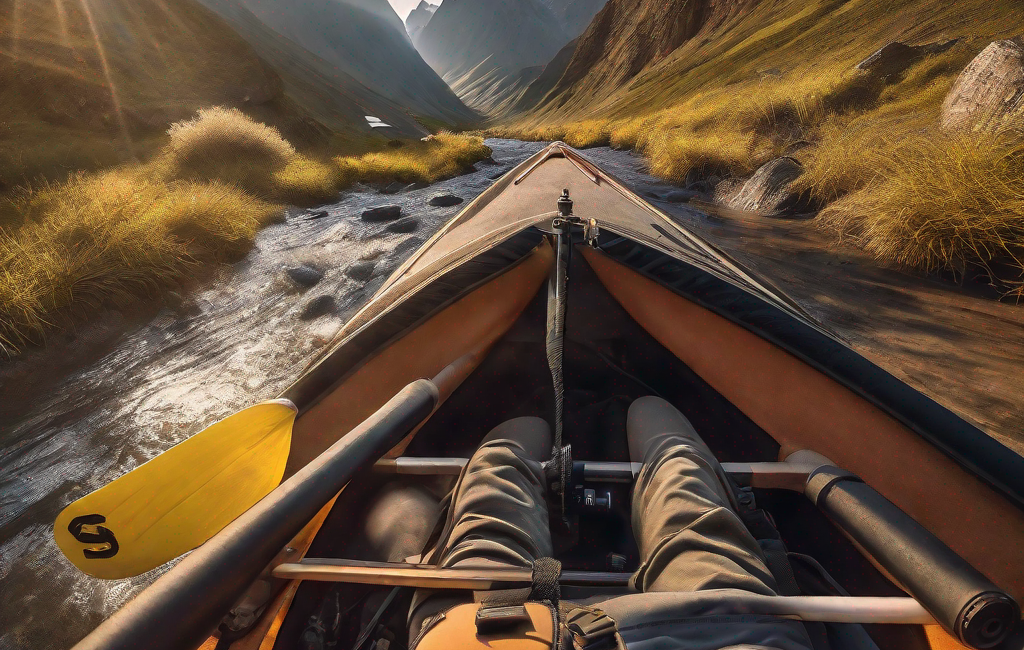 Aventurier avec GoPro