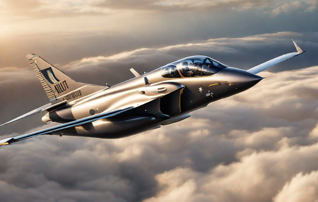 Pilote de paramoteur en vol