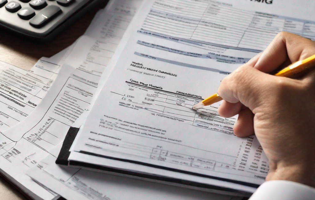 Contribuable consultant un guide fiscal