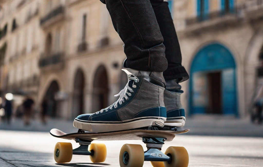 Patinoire bondée avec patineurs à Marseille