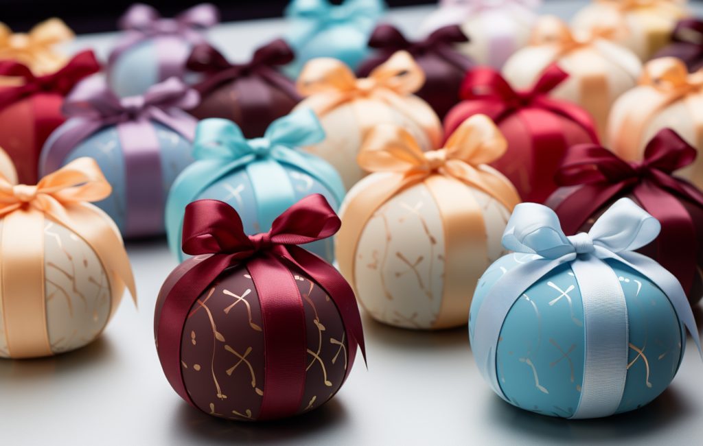 Personne offrant un cadeau