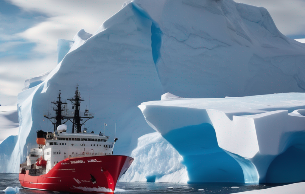 Explorateurs en Antarctique