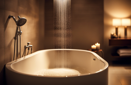 Comment créer une ambiance spa dans votre salle de bain avec une douche à effet pluie