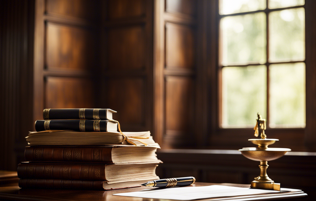 Livres de loi et testament ouvert