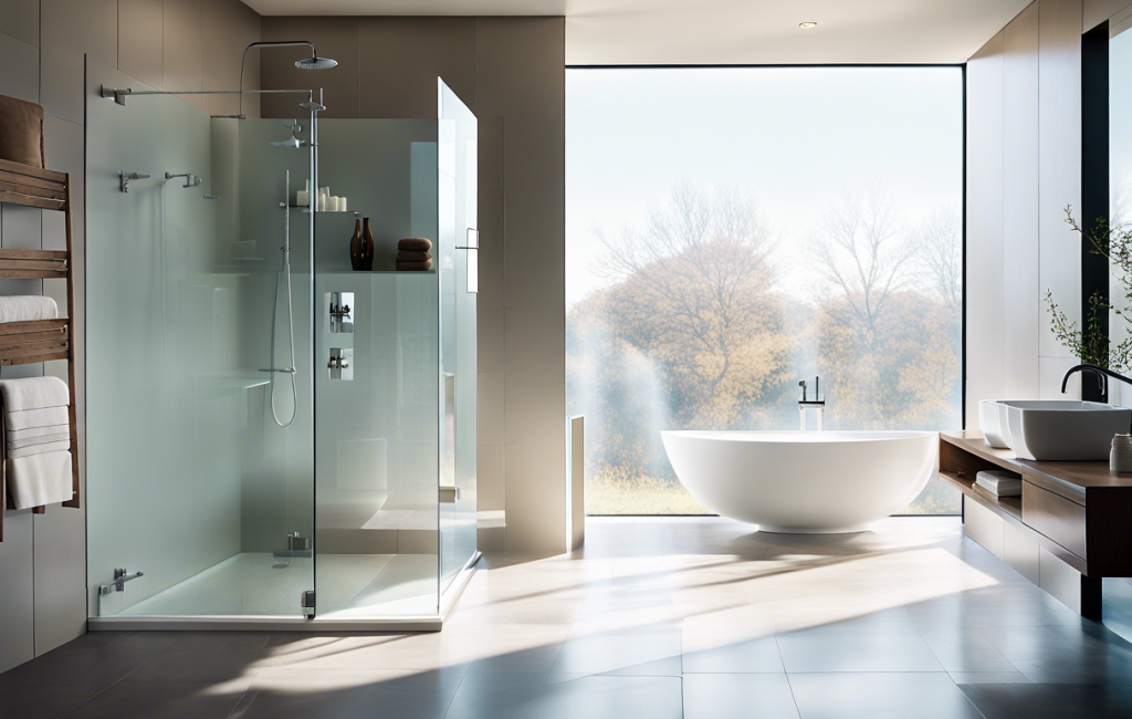 Paroi de douche moderne