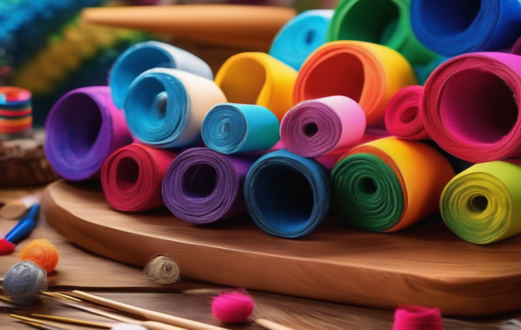 Artisanat coloré du Club Loisirs