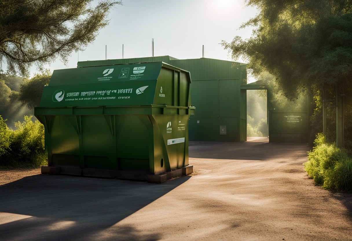 Déchetterie à Gigean avec débris
Site de recyclage rempli à Gigean