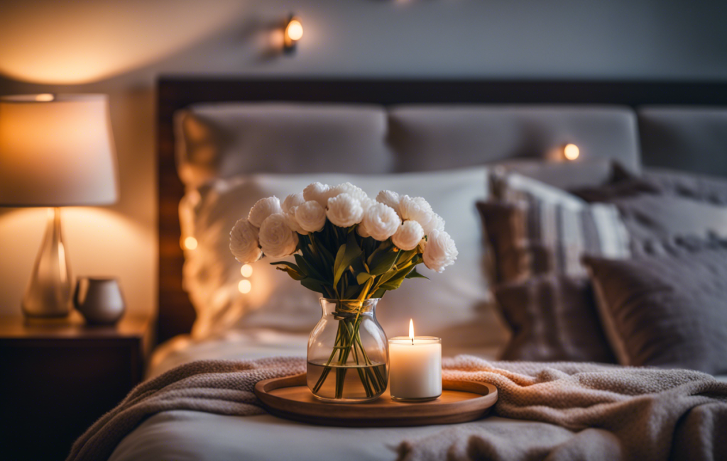 Couple souriant dans un moment intime