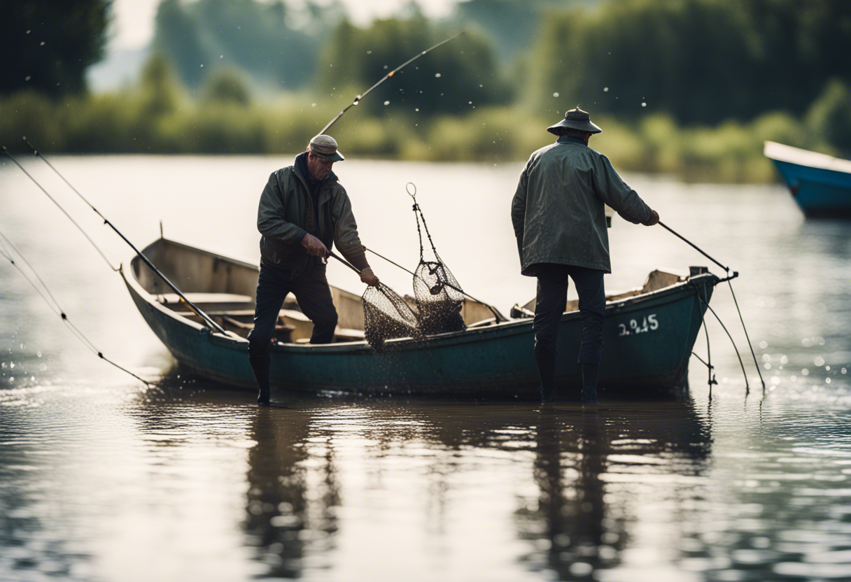 Accueil Culture - Loisirs Une cinquantaine de personnes presentes pour la peche a la truite