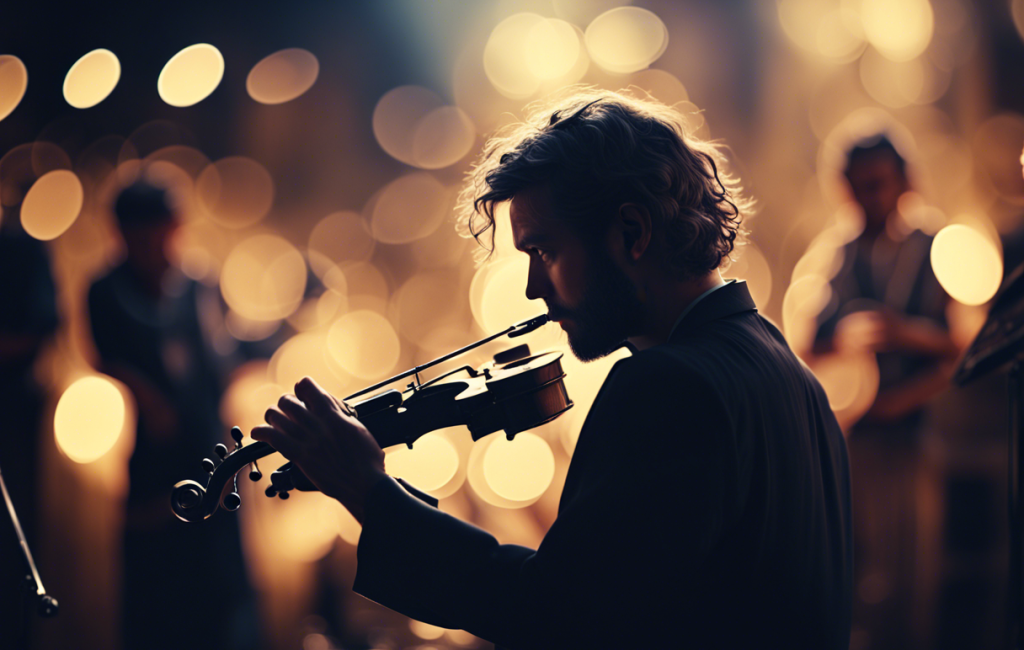 Orphée dirige musiciens et conteurs