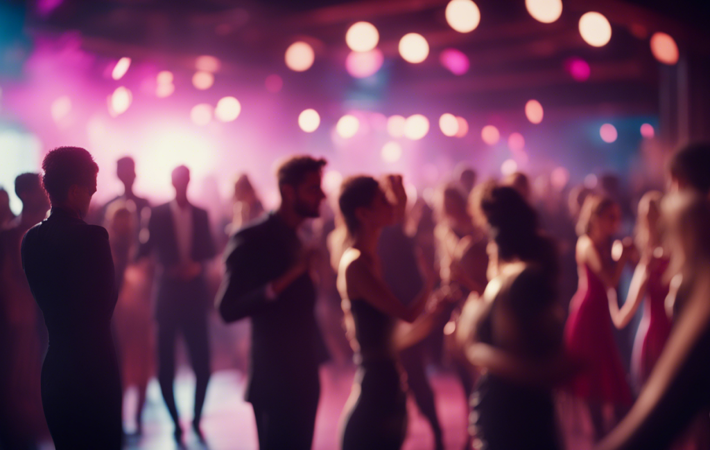 Fête animée avec danse et stands à Framboise