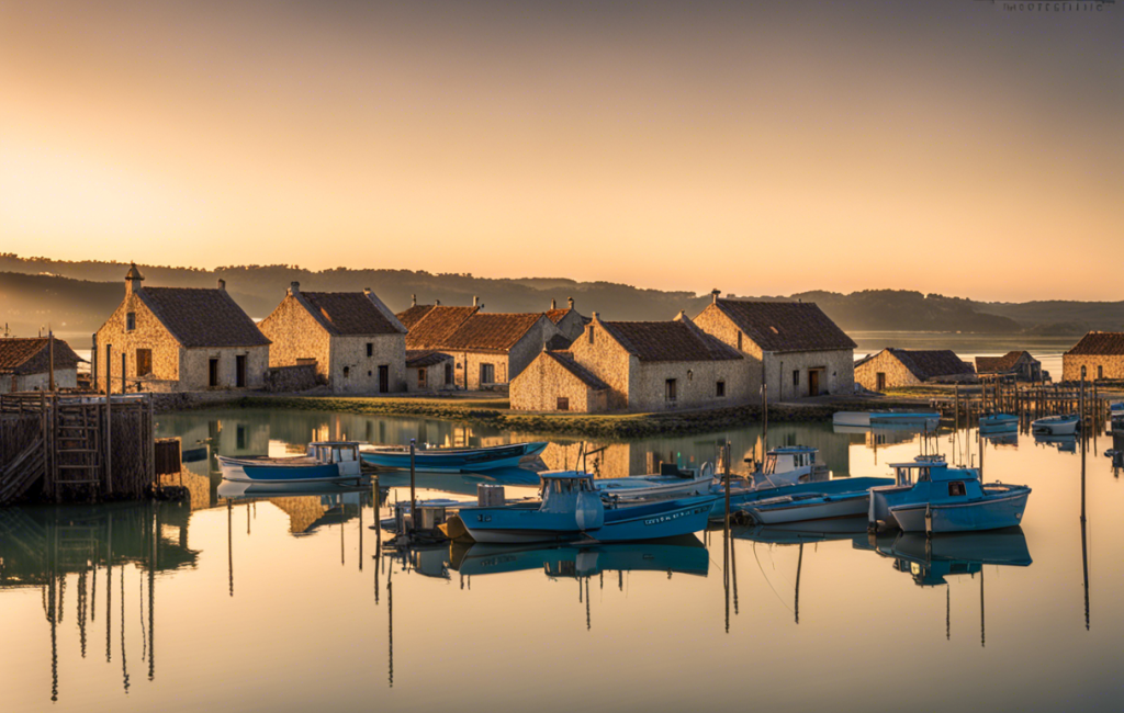 Village pittoresque au bord du Bassin de Thau