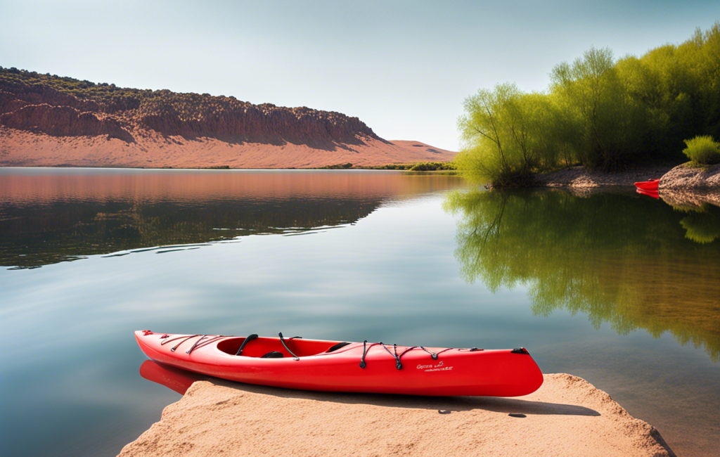 Location de canoé sur le lac du Salagou