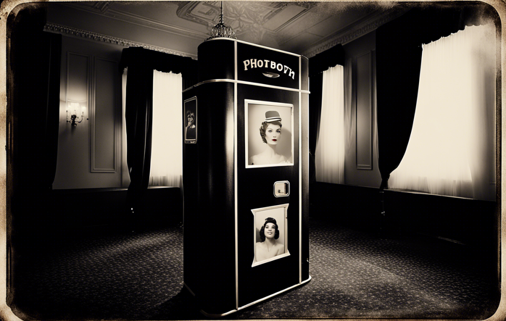 Photobooth vintage disponible à Paris