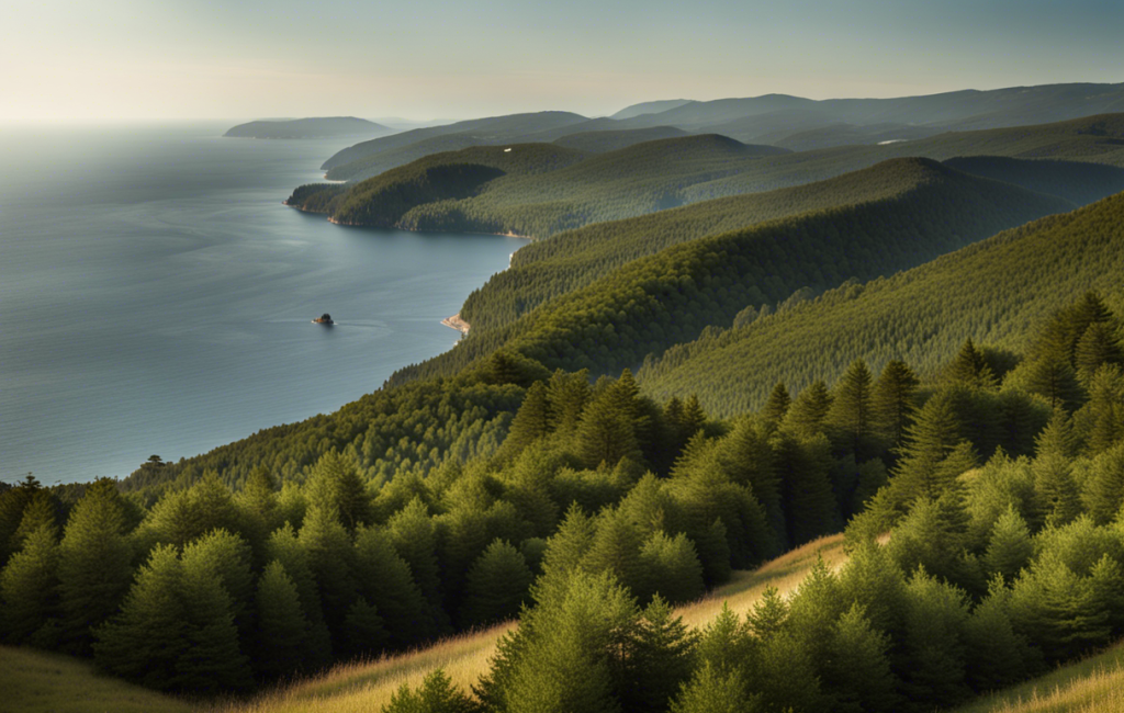Vue naturelle du massif de la Gardiole