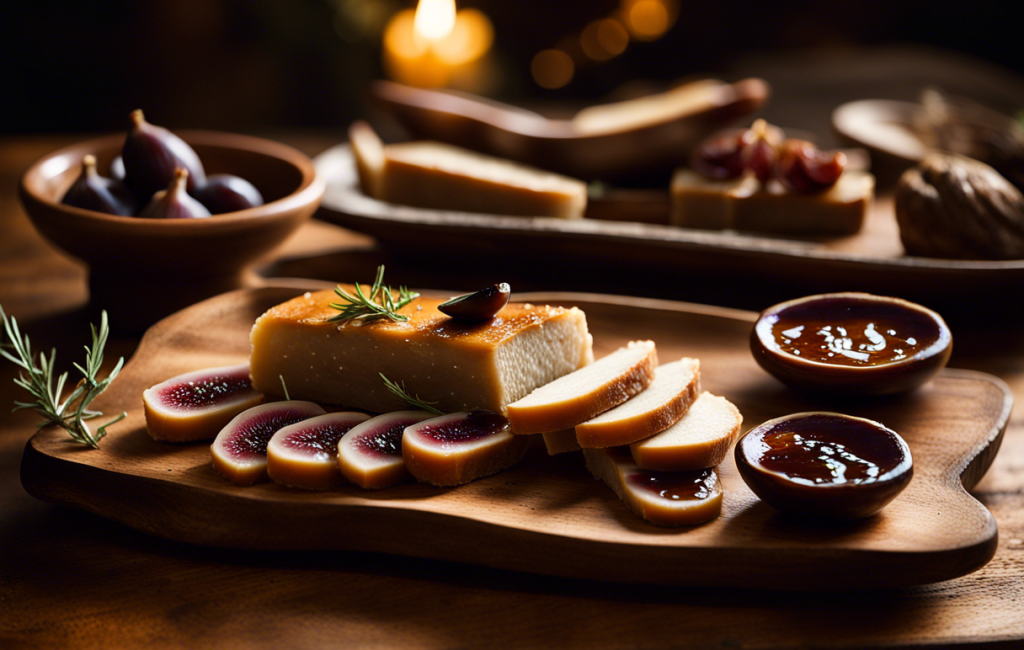 Producteur préparant du foie gras