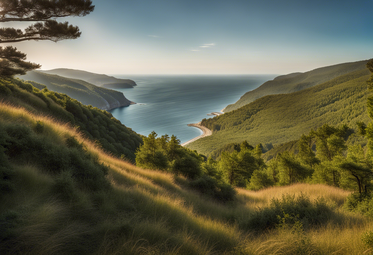 Vue naturelle du massif de la Gardiole  
Paysage enchanteur du massif de la Gardiole