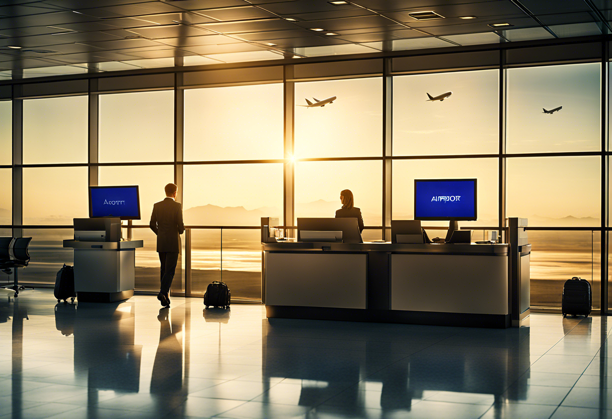 service client Easy Jet en action
employés Easy Jet répondant aux appels