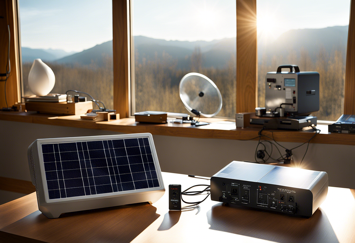 Panneau solaire Materfrance sur toit ensoleillé Avis sur panneau solaire Materfrance en journée