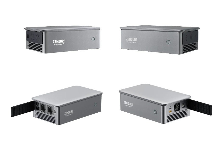 Vue de la batterie portable Zendure Ace 1500