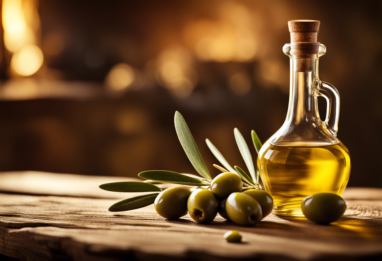 Bouteille d'huile d'olive sur fond de prix élevés
Flacon d'huile d'olive avec étiquette de prix