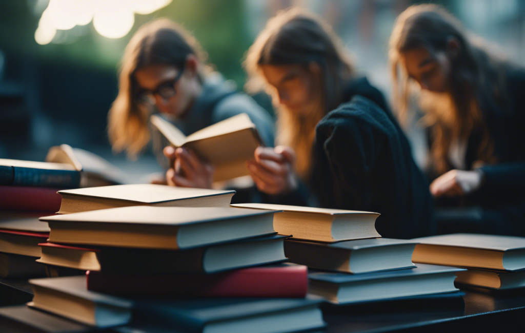 Jeunes délaissant les livres pour des écrans