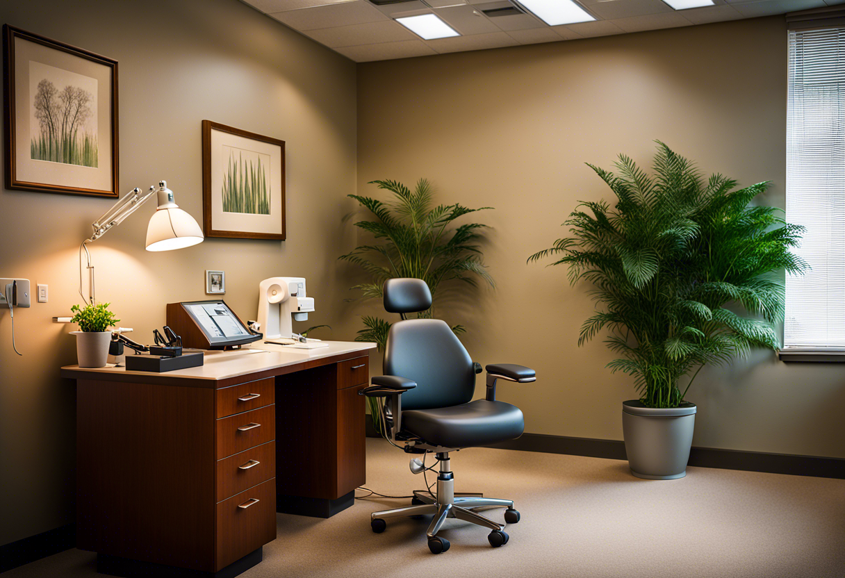 Chirurgien esthétique en pleine consultation avec un patient
Expert en chirurgie esthétique examinant un dossier médical