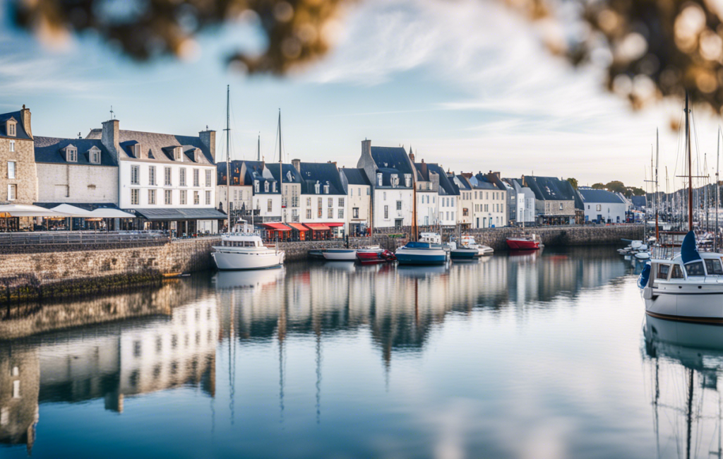 Vue panoramique de Concarneau, mélange d'histoire et modernité