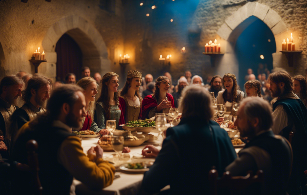 Un banquet médiéval animé au château de Montrond
