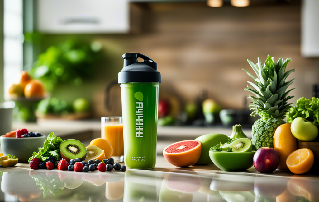 Produits Herbalife en présentation colorée