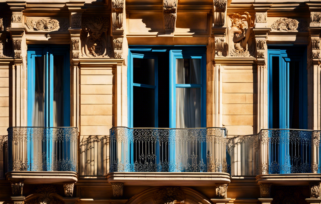 Travailleur appliqué sur façade à Montpellier