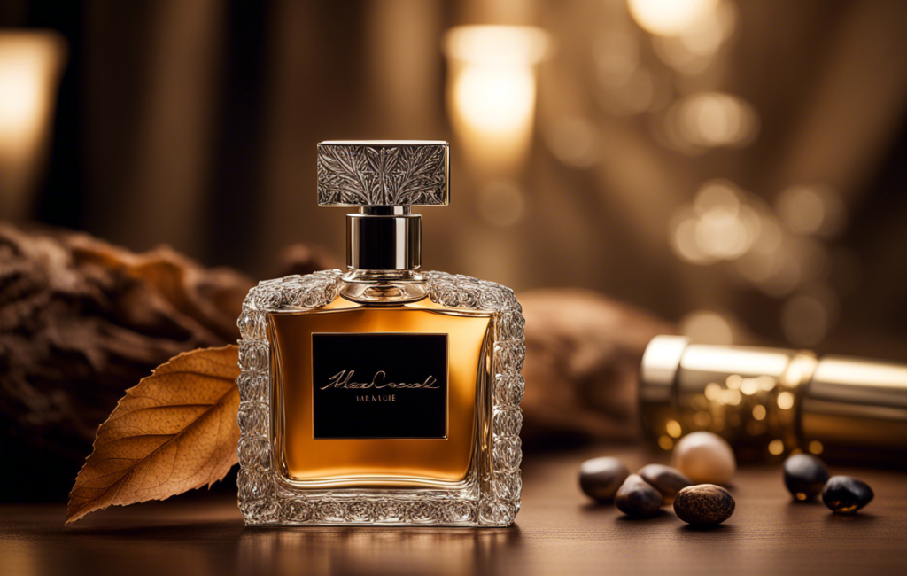 Flacons élégants de parfums masculins raffinés