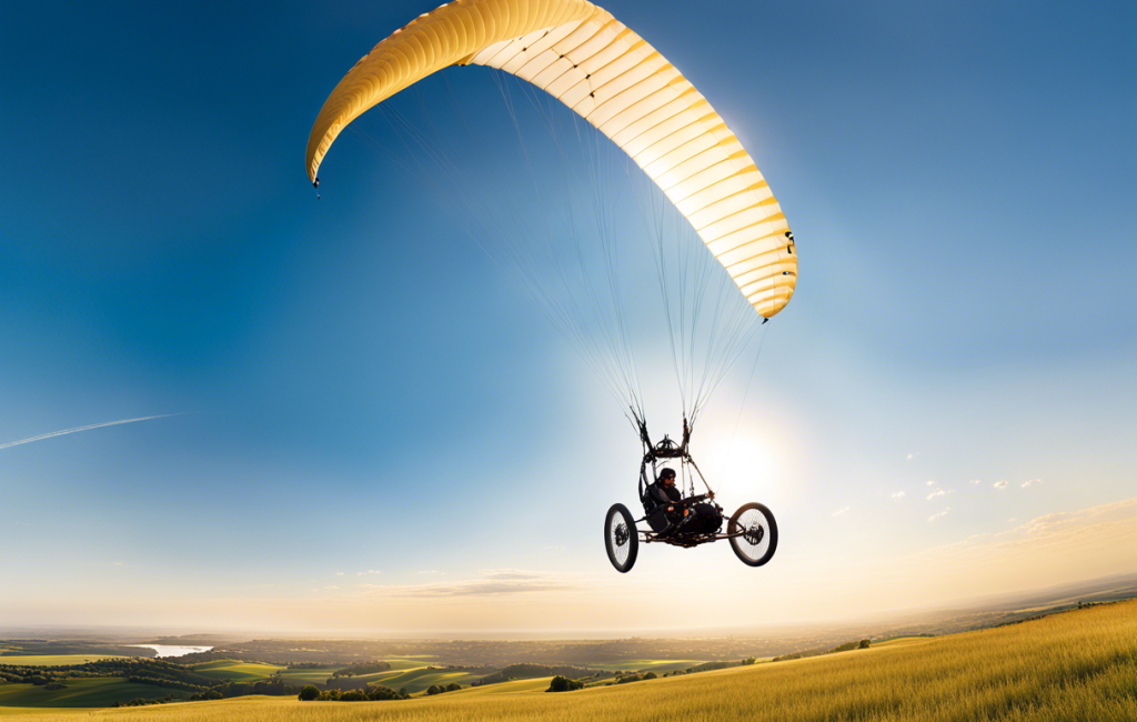 Baptême de l'air en paramoteur à Montpellier