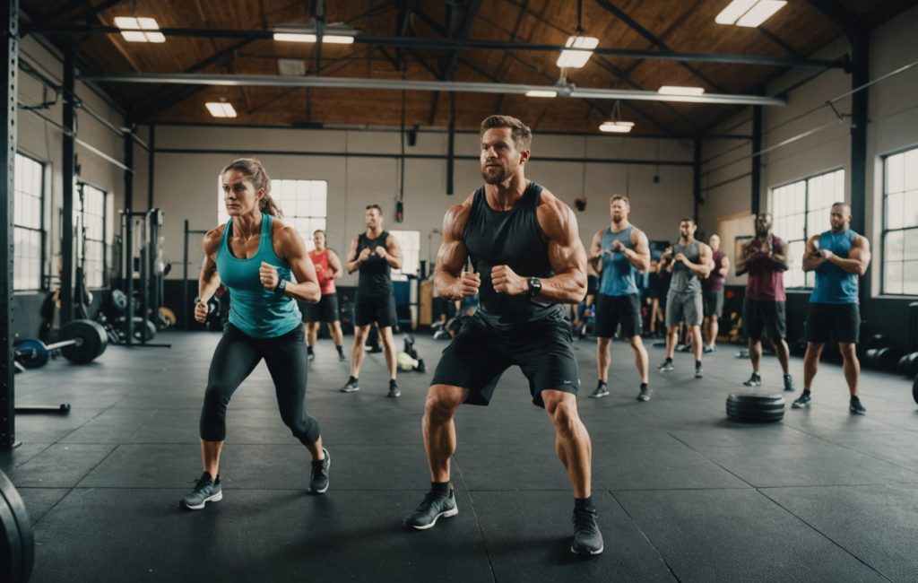 Athlètes s'entraînant avec intensité à Montpellier