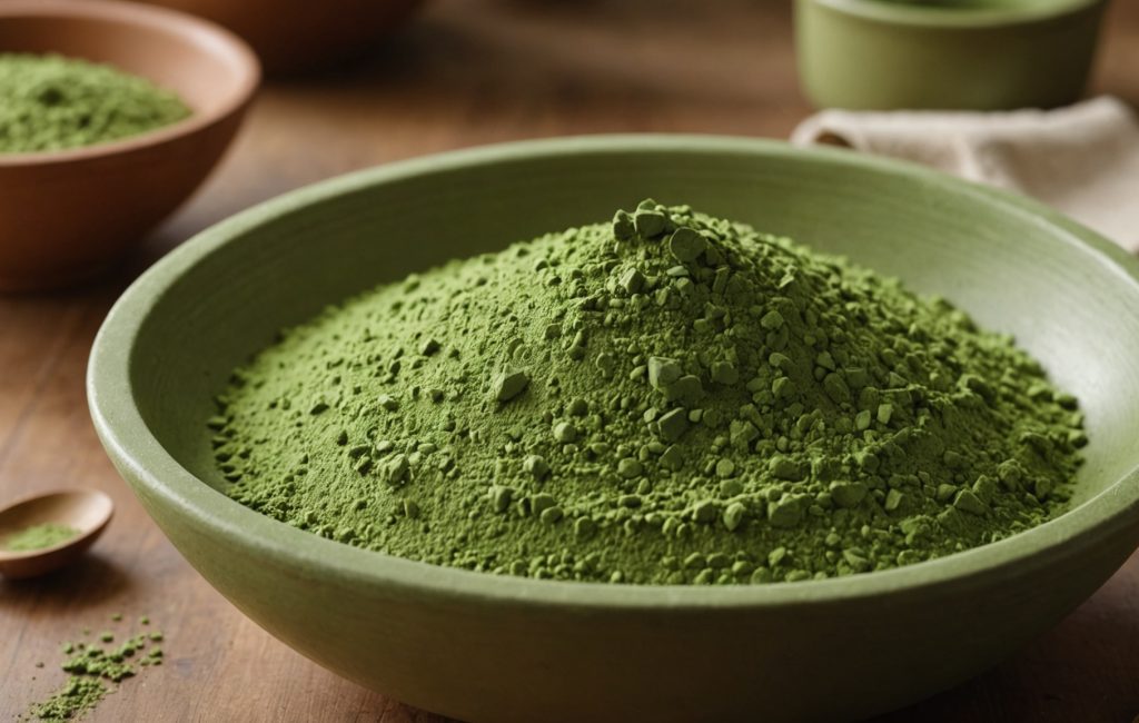 Argile verte pour peau éclatante et revitalisée
