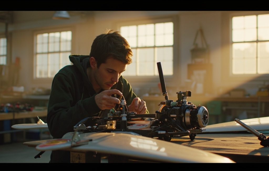 Processus de fabrication d un paramoteur electrique details